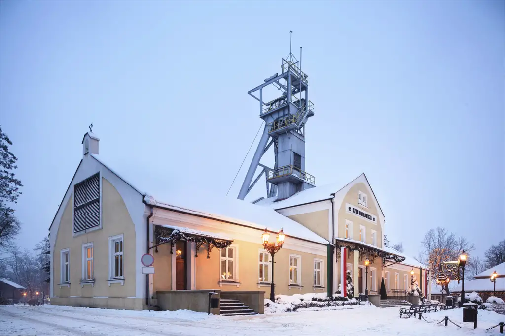 Entrance to Salt Mine in Wieliczka, near Krakow, Poland, Europe