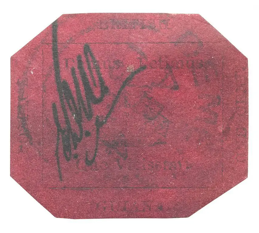 The most expensive stamp in the world is the 1856 British Guiana One-Cent Magenta. It is also considered the rarest.