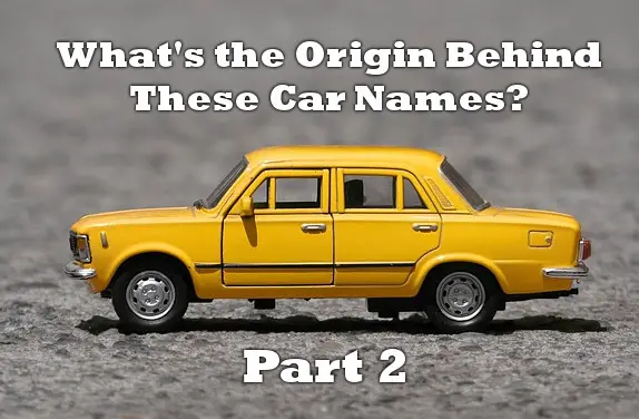 car names part 2