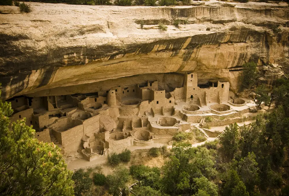 Anasazi settlement.