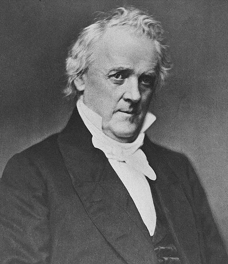 Portrait of James Buchanan, 15th President of the United States