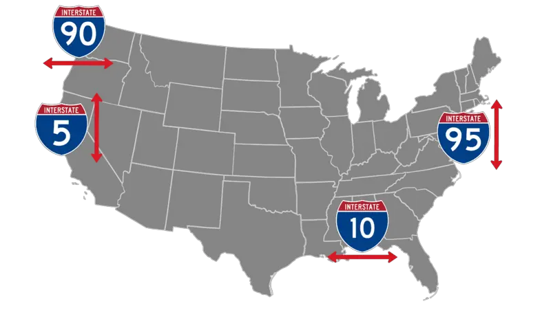 interstate highway numbering